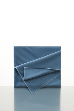 Torchon PREMIUM Zalto bleu – chiffon microfibre haut de gamme pour l’entretien et le polissage des verres en cristal
